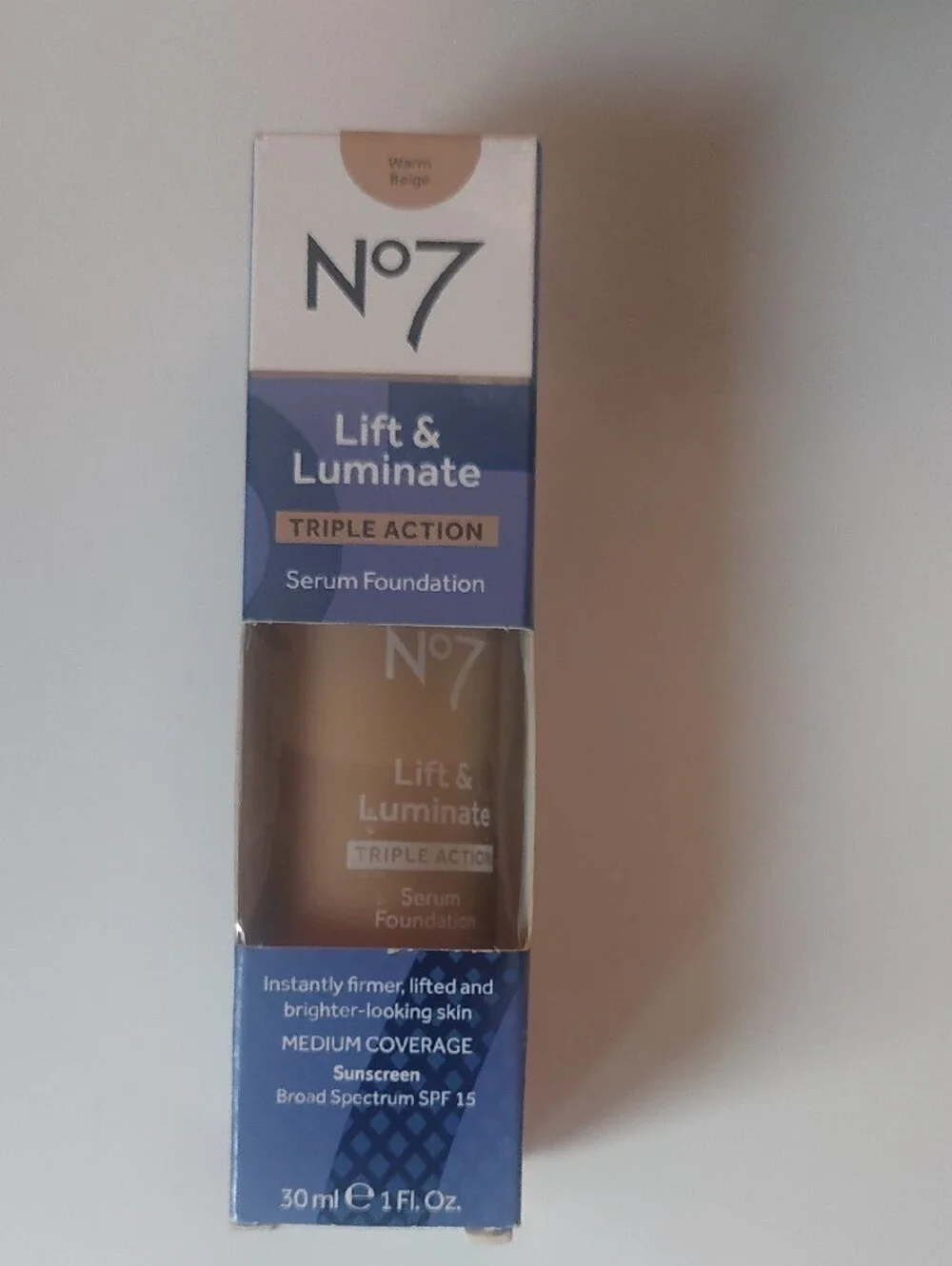Lift & Luminate Triple Action Serum Foundation — Warm Beige